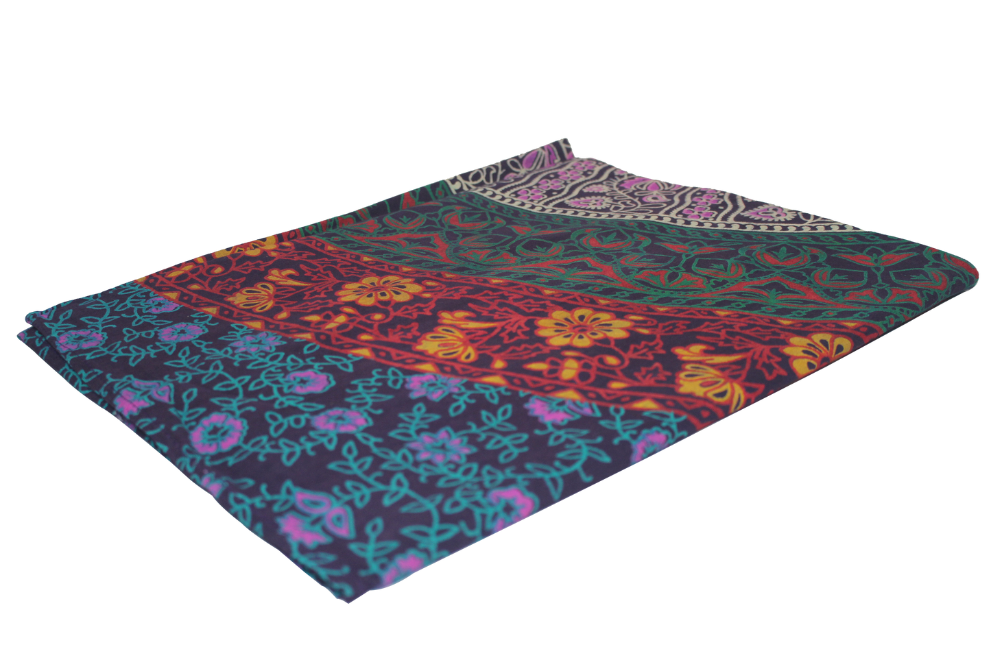 
                  
                    This multi color Mandala tapestry has been created with flowers, branches, shrubs and leaves in various colors and patterns, but primarily the shades of blue. And blue color is a symbol of healing powers, wisdom and purity in Indian as well as Buddhist traditions. Use it for decoration purposes in the form of a wall hanging, tablecloth, curtain or a room divider or use it for utility purposes in the form of a yoga mat, picnic blanket, bed sheet, wall art, beach throw or a sofa cover.
                  
                